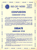 IUE-CIO News bulletin, ca. 1951