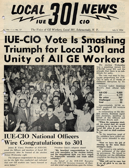 Local 301 News, July 2, 1954